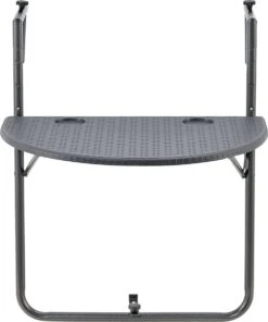 Balkontafel Cicala Inklapbaar 83,5x60x64 Cm Donkergrijs -Buitentuinwinkel 1000x1200 16