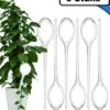 Summer Spark Waterdruppelaar Voor Planten 6 Stuks Transparant – 27 CM X 8 CM – 250 ML – Automatisch Watergeefsysteem Voor Kamerplanten – Planten Watergever Met Druppelsysteem – Waterbol
