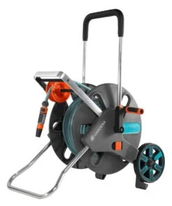 GARDENA - AquaRoll L CleverRoll L Easy Set Slangenwagen - Maximaal 50 Meter - Verstelbare Handgreep -Buitentuinwinkel 1001x1200