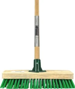 Synx Tools Tegelborstel - Bezem Met Steel 150cm Mosbezem - Schrobbezem - Mos - Onkruidborstel - Harde Borstel- Bezems -Buitentuinwinkel 1012x1200 4