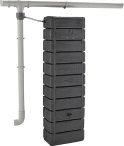 Regenton Muurtank, Grandval 300L, Antraciet Kunststof, Imitatiehout, Met Gootaansluitset Inbegrepen 13 Regenton Muurtank, Grandval 300L, Antraciet Kunststof, Imitatiehout, Met Gootaansluitset Inbegrepen -Buitentuinwinkel 1023x1200