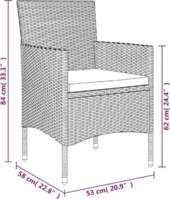 VidaXL 7-delige Tuinset Met Kussens Grijs En Zwart -Buitentuinwinkel 1024x1200 6