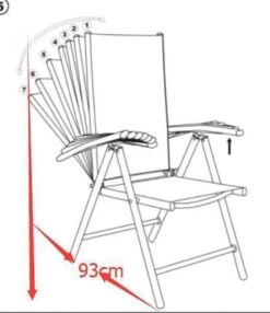 Tuinstoel Standenstoel Aluminium Antraciet 7 Standen Per 2 Stuks 9 Tuinstoel Standenstoel Aluminium Antraciet 7 Standen Per 2 Stuks -Buitentuinwinkel 1038x1200 11