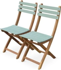 Alice's Garden Bistroset Barcelona - 2 Zitplaatsen - Acacia - Groengrijs -Buitentuinwinkel 1041x1200 6