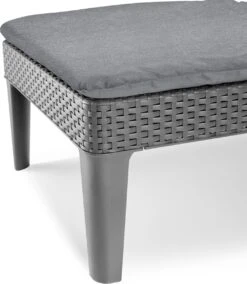 Allibert Jaipur Ligbed - 58x187,5x29 Cm - Grafiet -Buitentuinwinkel 1042x1200 2