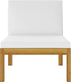 Decoways - 5-delige Loungeset Met Kussens Massief Acaciahout Crèmekleurig -Buitentuinwinkel 1043x1200 9