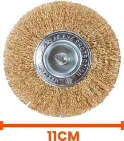 Kibani Elektrische Onkruidborstel 400W - Inclusief 2 Borstels - 11cm Diameter - Voegenreiniger - Stalen En Nylon Borstel - Voegenborstel - Onkruidverwijderaar - Onkruidverdelger - Voegborstel -Buitentuinwinkel 1053x1200 1