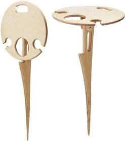 Merkloos Opvouwbare Wijntafel - Picknicktafel - Wijn Bijzettafel - Mannen Gadget - Vrouwen Cadeautjes - Moederdag Cadeautje - Bijzettafel Rond - Hout 7 Merkloos Opvouwbare Wijntafel - Picknicktafel - Wijn Bijzettafel - Mannen Gadget - Vrouwen Cadeautjes - Moederdag Cadeautje - Bijzettafel Rond - Hout -Buitentuinwinkel 1062x1200 3