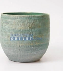 Tokio Bloempot Blauw Aqua D28 X H26 Cm - Nieuwe Collectie -Buitentuinwinkel 1063x1200 3