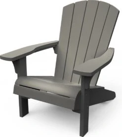 Keter Troy Adirondack Tuinstoel - Set Van 2 - 81x80x96,5cm - Lichtgrijs -Buitentuinwinkel 1073x1200 2