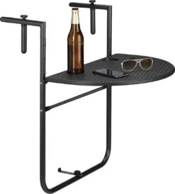 Relaxdays Balkontafel Inklapbaar, Balkon Tafel Rotan, Hangtafel Reling - Zwart 26 Relaxdays Balkontafel Inklapbaar, Balkon Tafel Rotan, Hangtafel Reling - Zwart -Buitentuinwinkel 1080x1200 8