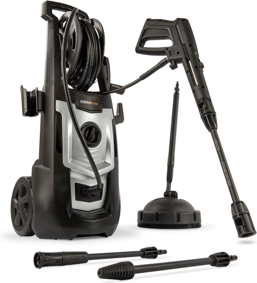 Powerplus POWXG90410 Hogedrukreiniger - 1800W - Max. 140 Bar - 420 L/h - Incl. 8m Slang, Terrasreiniger En Accessoires - Reiniger Voor Auto, Fiets En Meubelen 3 Powerplus POWXG90410 Hogedrukreiniger - 1800W - Max. 140 Bar - 420 L/h - Incl. 8m Slang, Terrasreiniger En Accessoires - Reiniger Voor Auto, Fiets En Meubelen