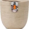 Capi Europe - Bloempot Bol Waste Rib NL - 35x34 - Terrazzo Beige - Voor Binnen En Buiten - KTBR932 -Buitentuinwinkel 1094x1200 2