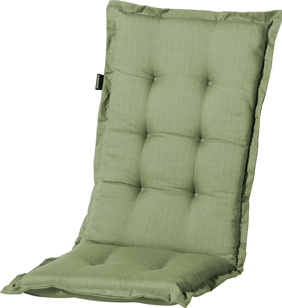 Madison Tuinstoelkussen Hoge Rug Basic Groen 10 Madison Tuinstoelkussen Hoge Rug Basic Groen - Afbeelding 8