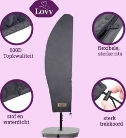 Parasolhoes Voor Zweefparasol–Waterdicht-met Rits En Stok-Superieure Kwaliteit-280cm X 81cm 17 Parasolhoes Voor Zweefparasol–Waterdicht-met Rits En Stok-Superieure Kwaliteit-280cm X 81cm -Buitentuinwinkel 1102x1200 4