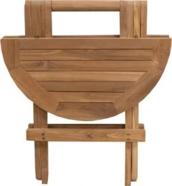 Picknicktafel Rond - Bijzettafel Voor Buiten - - Inklapbare Picknicktafel - Kleine Klaptafel Met Handvat - 50cm -Buitentuinwinkel 1110x1200 2