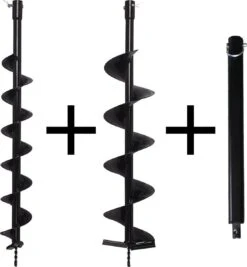 Kibani Grondboor 52cc Benzine + Grondboren Set 60 Mm + 80 Mm + 100 Mm + 150 Mm + 2 Verlengstukken - Palenboor - Grondboor Machine -Buitentuinwinkel 1111x1200 4