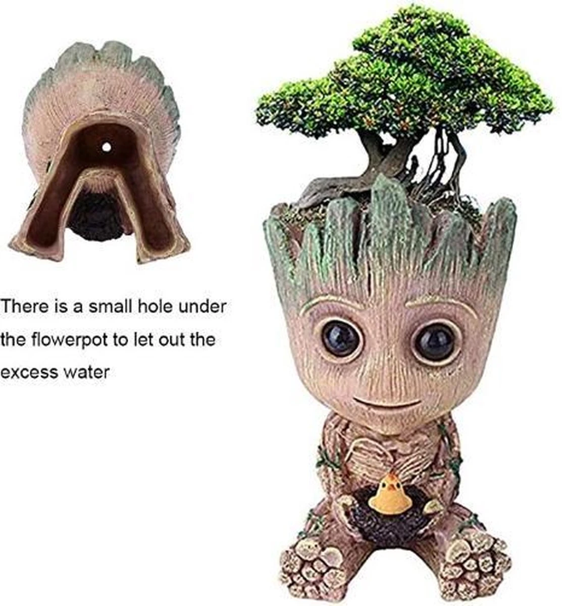 Grootted Planter Pot Baby Bloempot Met Chick 6 Grootted Planter Pot Baby Bloempot Met Chick - Afbeelding 4