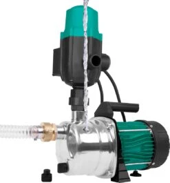 VONROC Hydrofoorpomp / Automatische Pomp - 1000W - 3500l/h - Met Drukschakelaar - Droogloopbeveiliging - Voor Besproeien En Huishoudwater -Buitentuinwinkel 1120x1200