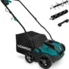 VONROC Elektrische Verticuteermachine - Gazonbeluchter – 1300W – Maaibreedte 320 Mm – 4 Dieptestanden (12/9/6/3 Mm) – Incl. 35L. Opvangbak -Buitentuinwinkel 1120x1200 5