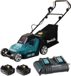Makita Grasmaaier - DLM382CM2 - 2x18 V - 38 Cm - Incl. 4,0 Ah Accu (2 St) En Duolader -Buitentuinwinkel 1121x1200 8