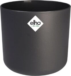 Elho B.for Soft Rond 22 - Bloempot Voor Binnen - Ø 22.3 X H 20.4 Cm - Zwart/Antraciet -Buitentuinwinkel 1123x1200 5