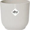 Elho Vibes Fold Rond Wielen 35 - Bloempot Voor Binnen - Ø 34.9 X H 32.4 Cm - Zijdewit -Buitentuinwinkel 1129x1200 10