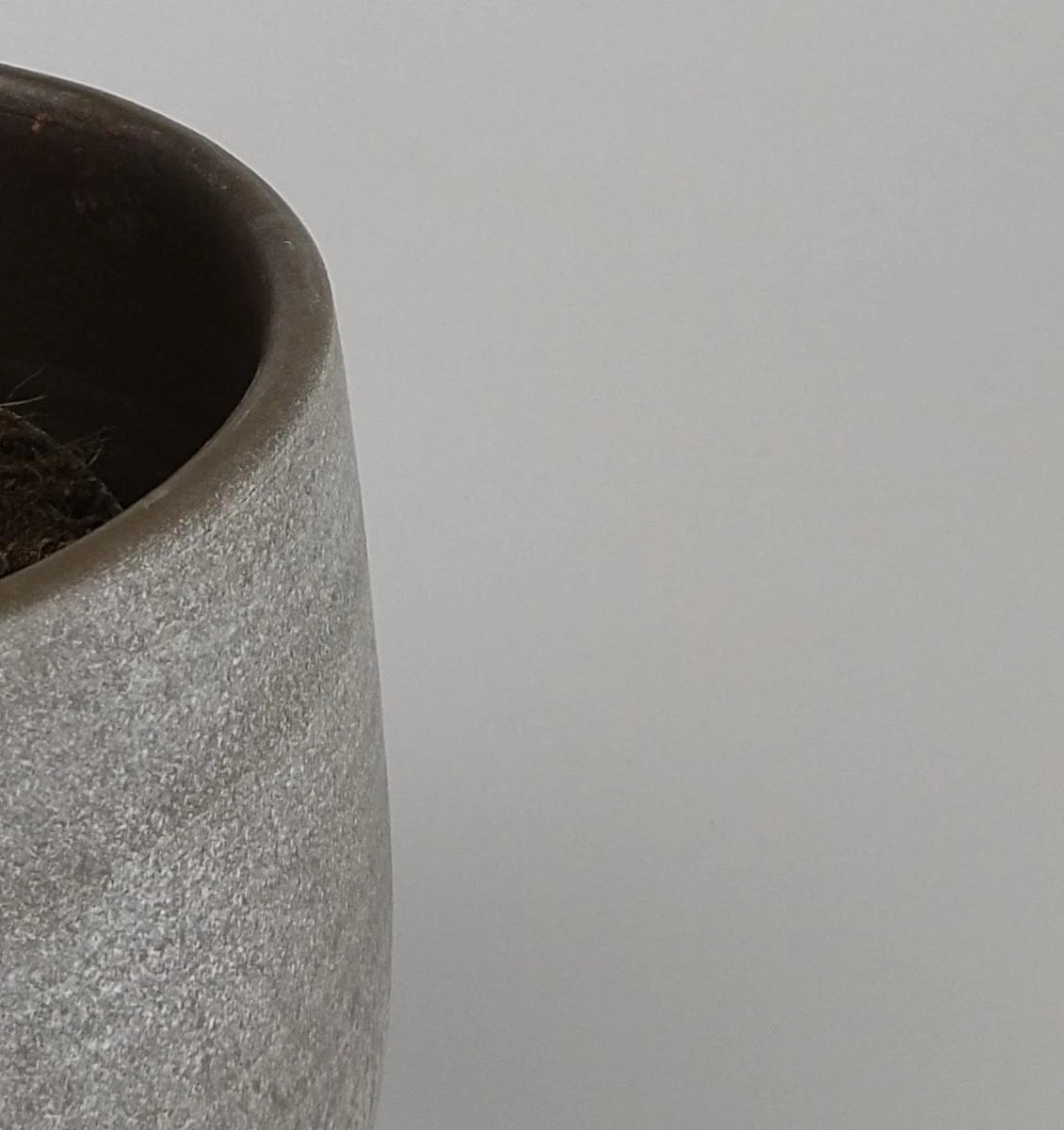 Merkloos Pot Esra Mystic Grey Bloempot Binnen 22 Cm 4 Merkloos Pot Esra Mystic Grey Bloempot Binnen 22 Cm - Afbeelding 2