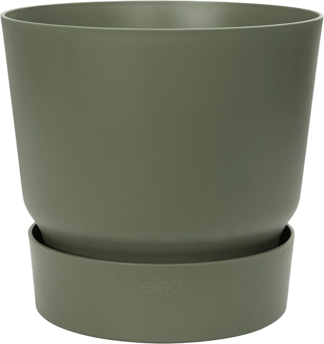 Elho Greenville Rond 30 - Grote Bloempot Voor Buiten - Gemaakt Van Gereycled Plastic - Ø 29.5 X H 27.8 Cm - Blad Groen 3 Elho Greenville Rond 30 - Grote Bloempot Voor Buiten - Gemaakt Van Gereycled Plastic - Ø 29.5 X H 27.8 Cm - Blad Groen