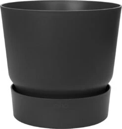 Elho Greenville Rond 40 - Grote Bloempot Voor Buiten - Gemaakt Van Gereycled Plastic - Ø 39.0 X H 36.8 Cm - Living Black -Buitentuinwinkel 1135x1200 7
