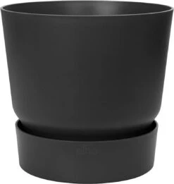 Elho Greenville Rond 40 - Grote Bloempot Voor Buiten - Gemaakt Van Gereycled Plastic - Ø 39.0 X H 36.8 Cm - Living Black -Buitentuinwinkel 1135x1200 8