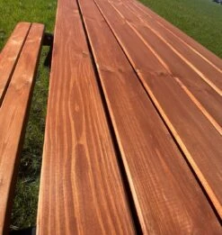 Goedkopepicknicktafels.nl | Zwart Bruine XL Picknicktafel Bruno | Tuintafel 6 Persoons | Bruin Zwart Gespoten Gedroogd Grenen Hout! -Buitentuinwinkel 1136x1200 4