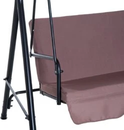 Outsunny Hollywoodschommel 3-zits Tuinschommel Schommelbank Met Dak 3 Kleuren 84A-054 -Buitentuinwinkel 1140x1200 3