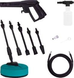 VONROC Hogedrukreiniger V14-2 - 1400W – 110 Bar – 390 L/h – Incl. 5m Slang, Reinigingsmiddelen Flesje, Terrasreiniger En Meer -Buitentuinwinkel 1142x1200 3