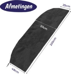 Merkloos Parasolhoes Met Rits En Trekkoord – Beschermhoes Voor Zweefparasol & Staande Parasol – Waterdicht Afdekhoes – Hoes Voor Hangparasol – Inclusief Opberghoes – Zwart - 205 Cm -Buitentuinwinkel 1149x1200 13