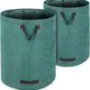Gardebruk Tuinafvalzak - 2 Stuks 280L – 77x67cm/Opvouwbaar - Groen -Buitentuinwinkel 1153x1200 2