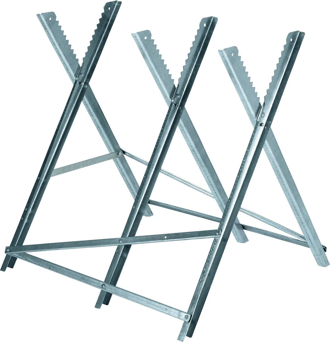 Einhell-kettingzaagstandaard (max. 150 Kg - Verzinkte Metalen Hoekprofielen - Extra Dwarsbalken - Tanden Voorkomen Verdraaiing Van Het Hout - 3 Werkhoogtes - Inklapbaar) 3 Einhell-kettingzaagstandaard (max. 150 Kg - Verzinkte Metalen Hoekprofielen - Extra Dwarsbalken - Tanden Voorkomen Verdraaiing Van Het Hout - 3 Werkhoogtes - Inklapbaar)