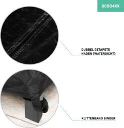 VONROC Premium Tuinbank Beschermhoes – L-vorm - 215/85 X 215/85 X 70cm -Buitentuinwinkel 1163x1200 8