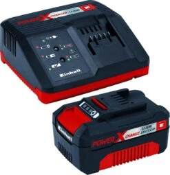 Einhell Accu Kettingzaag GE-LC 18 Li Kit (1x3,0Ah) Power X-Change (Li-Ion - 18 V - 25 Cm Zwaardlengte - 23 Cm Snijlengte - Terugslagbescherming - Kettingvangbout - Incl. 3,0 Ah Accu En Lader) -Buitentuinwinkel 1164x1200 4