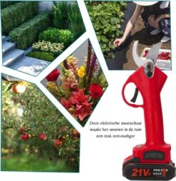 Elektrische Snoeischaar - Accu Snoeischaar - 2 Accu's - Professioneel - Tuinschaar 19 Elektrische Snoeischaar - Accu Snoeischaar - 2 Accu's - Professioneel - Tuinschaar -Buitentuinwinkel 1165x1200 5