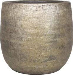 Luxe Plantenpot/bloempot Goud Mira Van Keramiek 18 Cm - Keramische Plantenpotten/plantenbakken -Buitentuinwinkel 1170x1200