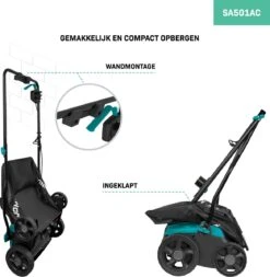 VONROC Elektrische Verticuteermachine - Gazonbeluchter – 1300W – Maaibreedte 320 Mm – 4 Dieptestanden (12/9/6/3 Mm) – Incl. 35L. Opvangbak 13 VONROC Elektrische Verticuteermachine - Gazonbeluchter – 1300W – Maaibreedte 320 Mm – 4 Dieptestanden (12/9/6/3 Mm) – Incl. 35L. Opvangbak -Buitentuinwinkel 1170x1200 6