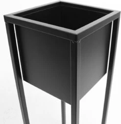 Bloempot - Metaal - Bloemen - Plantenpot - Voor Binnen - Zwart - 70 Cm -Buitentuinwinkel 1174x1200 7