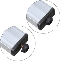 Casaria Polyrattan Tuinbank – 2 Zits UV-bestendig - Zwart -Buitentuinwinkel 1175x1200 6