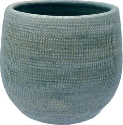 Tokio Bloempot Blauw Aqua D28 X H26 Cm - Nieuwe Collectie -Buitentuinwinkel 1177x1200 4