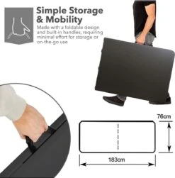 MaxxGarden Vouwtafel - Zwart - Rotanlook - 180x75x74 Cm 12 MaxxGarden Vouwtafel - Zwart - Rotanlook - 180x75x74 Cm -Buitentuinwinkel 1180x1200 14