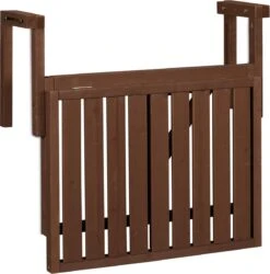 Relaxdays Balkontafel Inklapbaar - Klaptafel Balkon - Tafel Reling - Hangtafel Hout -Buitentuinwinkel 1187x1200 12