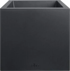 Elho Vivo Next Vierkant 30 - Plantenbak Voor Binnen & Buiten - Ø 29.5 X H 29.5 Cm - Zwart/Living Black -Buitentuinwinkel 1189x1200 1