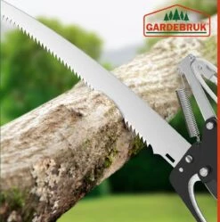 Gardebruk Takkenzaag Telescopisch - 2in1 Zaag & Snoeischaar - Oranje -Buitentuinwinkel 1189x1200 12