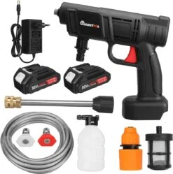Merkloos Elektrische Accu-Hogedrukreiniger - 1.2mpa - Multifunctioneel Mondstuk - Draagbaar Oplaadbaar Snoerloos - Reinigingsspuitpistool - Met Rijke Accessoires - Voor Auto, Tuin, Terras, Raam - Zwart 20 Merkloos Elektrische Accu-Hogedrukreiniger - 1.2mpa - Multifunctioneel Mondstuk - Draagbaar Oplaadbaar Snoerloos - Reinigingsspuitpistool - Met Rijke Accessoires - Voor Auto, Tuin, Terras, Raam - Zwart -Buitentuinwinkel 1189x1200 13